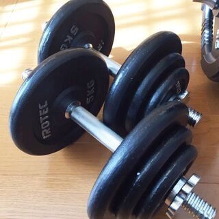IROTEC(アイロテック) バーベル＆ダンベルセット100kg　ベンチプレスや筋トレにオススメです。の画像