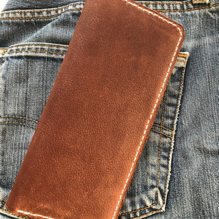 本革長財布　送料込み　値引き交渉受けます