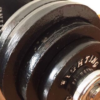 ダンベル 片手30kg×2個セット 合計60kgの画像