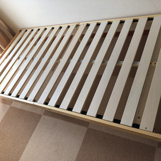 シングル マットレス すのこベッドの画像