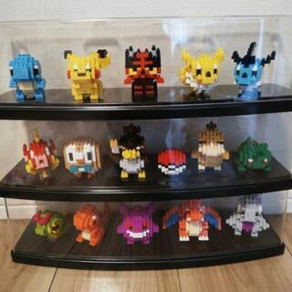 作成済み ポケモン ナノブロック 16個セット