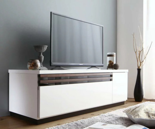 テレビ台 幅120cm 国産 完成品 ローボード 50V型対応 デザインテレビボード Willy ウィリー テレビラック 木製 白 ホワイト ブラウン ナチュラル モダン 北欧