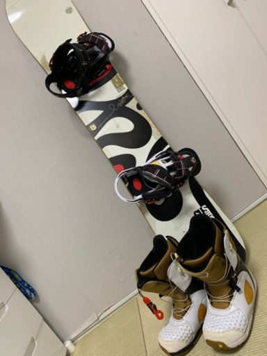 【取引終了】BURTON スノーボード 3点セット