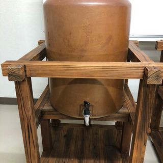 業務用 焼酎 甕サーバー100L x 2基