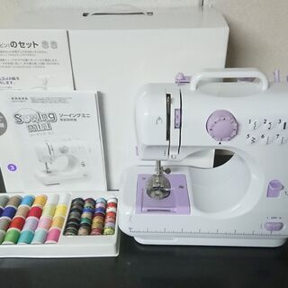 ショップジャパン ソーイングミニ コードレスコンパクトミシン 動作品