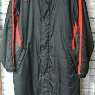 【美品】暖かい NIKE ナイキ ベンチコート Ｍ 黒 メンズ