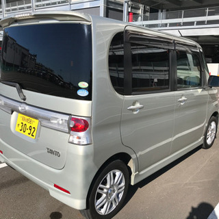 ダイハツタントカスタムXリミテッド車検付の画像