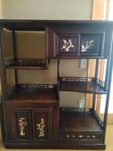 螺鈿細工　棚