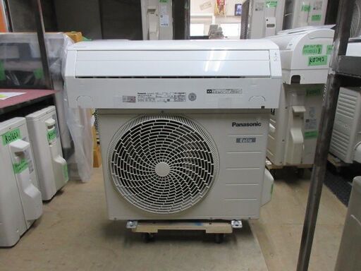 K02011　パナソニック　中古エアコン　主に6畳用　冷2.2kw／暖2.2kw