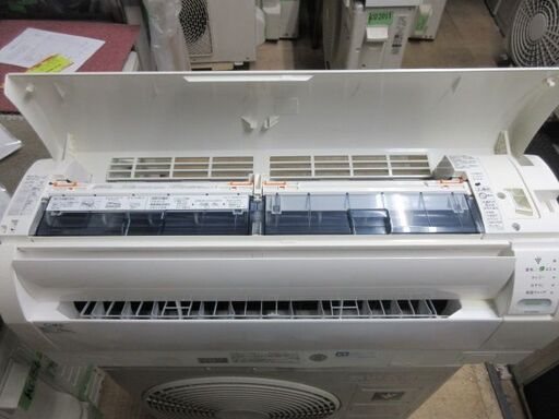 K02012 シャープ　中古エアコン　主に6畳用　冷2.2w／暖2.2kw