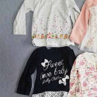 女の子95トップス　4点の画像