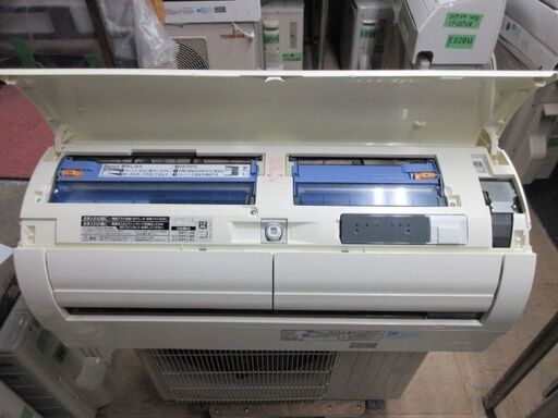 K02014　三菱　中古エアコン　主に6畳用　冷2.2kw／暖2.5kw