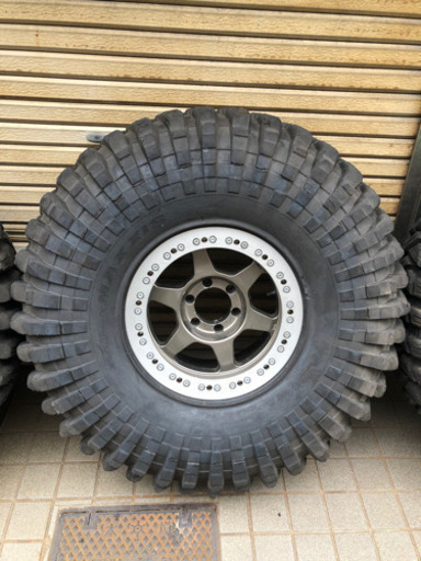 タイヤ  17インチ　4本セット　マキシス　ホイル付き　競技用