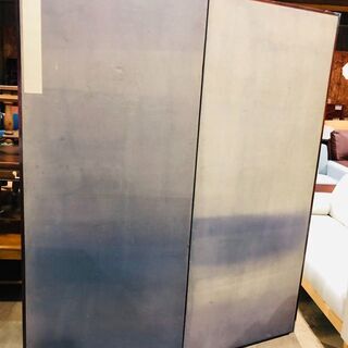 【愛品館市原店】和家具 鶴 衝立 の画像