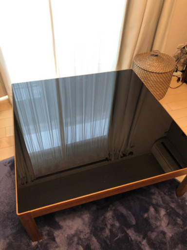 ACTUS アクタス コーヒーテーブル 黒 鏡面