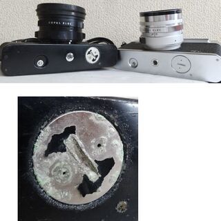 ジャンク扱・シャッター切れる★YASHICA Electro ヤシカ エレクトロ35 GT GS 2台セット YASHINON DX 1:1.7 ブラック有  ☆ PayPay(ペイペイ)決済可能 ☆ 札幌市 豊平区 平岸 アウトレットモノハウスの画像