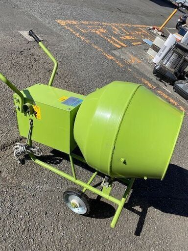 タケムラテック　コンクリートミキサー　Ｂ-1.5型（40リットル）