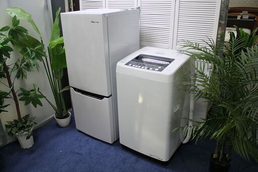 R2350) Hisense 中古 ハイセンス 2019年製 冷蔵庫・洗濯機2点セット自社配送エリア限定 2019年製! 家電セット 店頭取引大歓迎♪