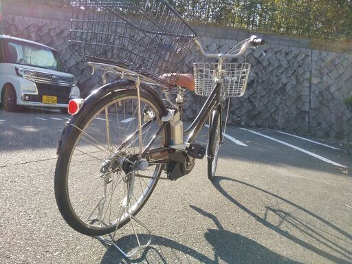 アシスト自転車、YAMAHA、PAS、CITY-F、x236,26吋、内装3段、6ah、前後カゴ付、