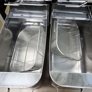 tanico 業務用フライヤー NB-TGFL-L67W 中古品　都市ガス　2013年製の画像