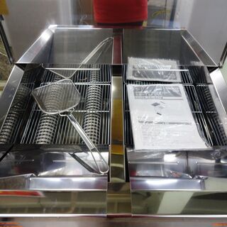 tanico 業務用フライヤー NB-TGFL-L67W 中古品　都市ガス　2013年製の画像