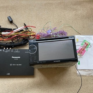 車載TVセット Stradaの地デジTVチューナーとPioneerのCD/DVDプレイヤーをセットで 車載TVセット Stradaの地デジTVチューナーとPioneerのCD/DVDプレイヤーを