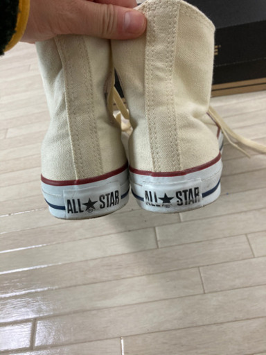 【美品】コンバース　ハイカット25cm 