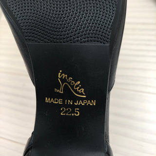 パンプス 黒 22.5cm  美品の画像