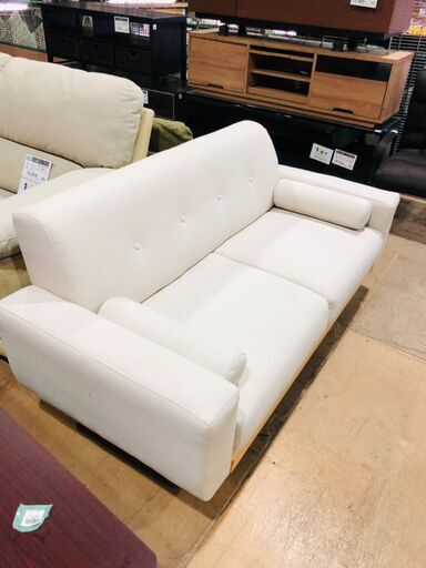 【愛品館市原店】LOWYA（ロウヤ）2人掛けソファ 【管理ISF008283-104】