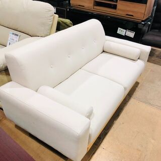 【愛品館市原店】LOWYA（ロウヤ）2人掛けソファ 【管理ISF008283-104】の画像