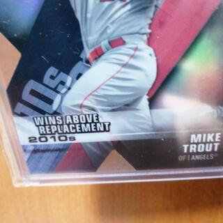 mike trout 2020 インサートの画像