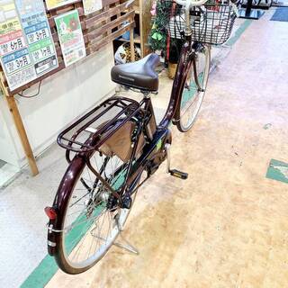 ブリヂストン 電動アシスト自転車 内装3段 26型 ブラウンA6B16の画像