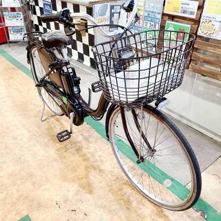 ブリヂストン 電動アシスト自転車 内装3段 26型 ブラウンA6B16の画像