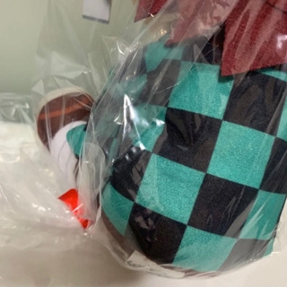 購入者決まりました♡【新品】鬼滅の刃✖︎ラスカル　コラボBIGぬいぐるみ　炭治郎の画像