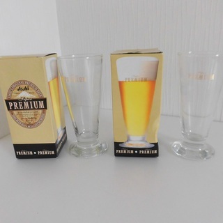 新品・未使用のグラス　ASAHI PREMIAM 2個セット