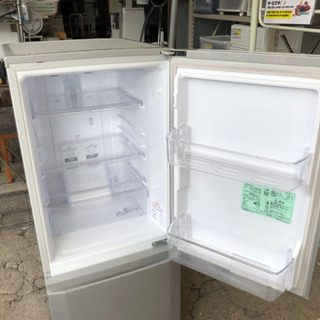 【リサイクルショップ八光　田上店　安心の3か月保証　配達・設置OK】三菱電機 MITSUBISHI ELECTRIC MR-P15A-S [冷蔵庫 146L ピュアシルバー]2017年製 リサイクルショップ八光 田上店 安心の3か月保証 配達・設置OK】三菱