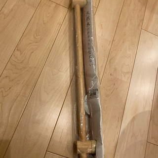 木製タオル掛け（未使用新品）の画像