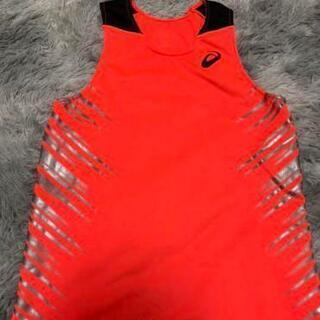 asics（アシックス）のランニングシャツ上下セット