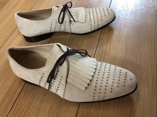 スエード革靴 ドレスシューズ INTERESSA