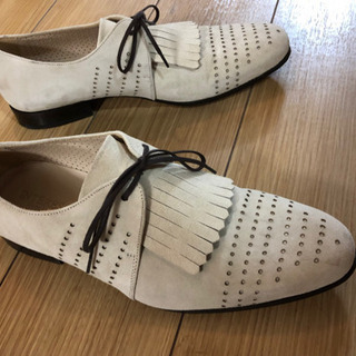 スエード革靴 ドレスシューズ INTERESSA