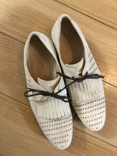 スエード革靴 ドレスシューズ INTERESSA