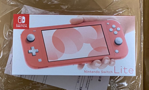 【新品未開封】switch lite コーラル
