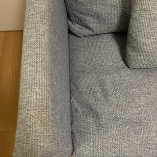 ニトリ　ソファ　グレーの画像