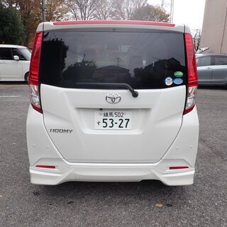 ルーミー　ＧＴ*　検R4 / 4* ＴＶ*　ナビ*　Ｂカメラ* ETC*　低走行3000km台*　スマートキー*　左右パワスラ*　モデリスタ　エアロ の画像