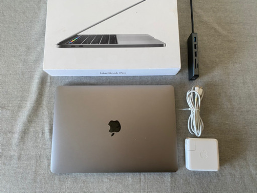 【美品】【上位モデル】MacBook Pro,13inch,Touch Bar, TB3*4,2017