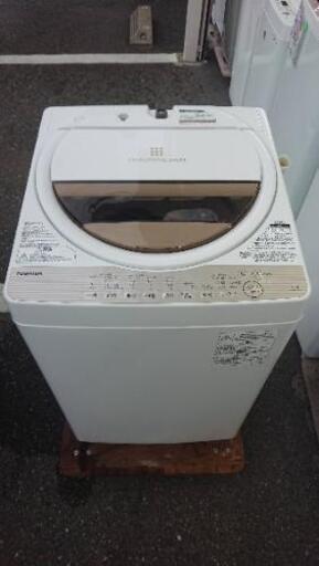 洗濯機 東芝 TOSHIBA 2017年製 6kg AW-6G5?自社配送時?代引き可?※現金、クレジット、スマホ決済対応※【3ヶ月保