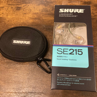 SHUREイヤホン　SE215 2015年製