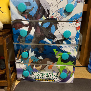 中古タンス チェスト 完成品 ポケモン 4段