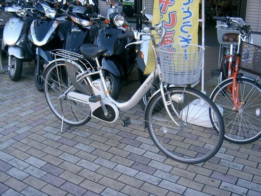 パナソニック26インチ電動アシストサイクル３段変速付き中古車　整備済み防犯登録サービス！VIVI タイプＮＸ　　③