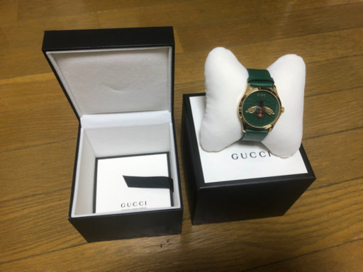 新品値下げ　Gucci グッチ　腕時計　蜂 グリーン　YA1264065A